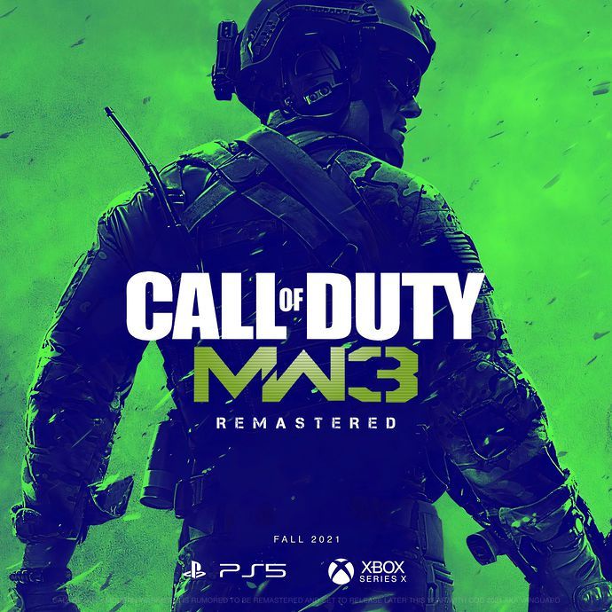 Call of Duty Modern Warfare 3 could be released alongside Vanguard this autumn in the UK.