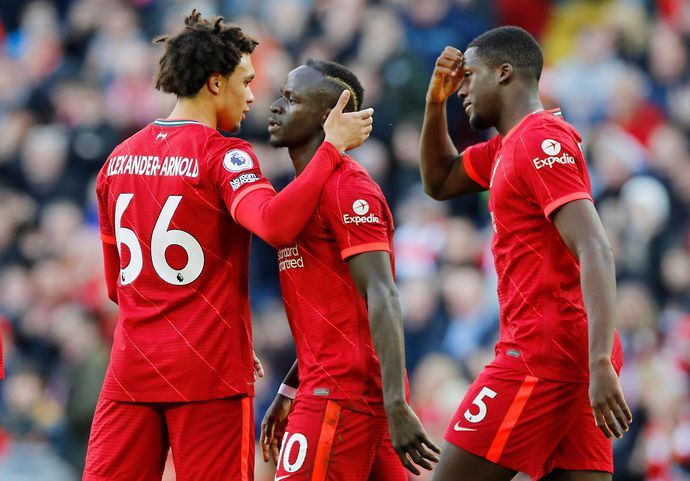Liverpool are battling for first place in the Premier League