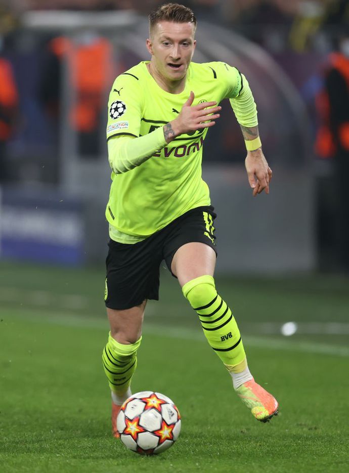 Reus with Dortmund