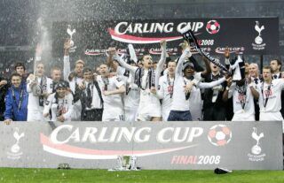 Tottenham last won a major trophy in 2008