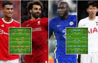Ronaldo, Salah, Lukaku and Son would feature in a PL All-star game