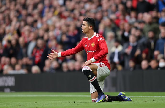 Cristiano Ronaldo has been visibly frustrated during some of United's recent matches