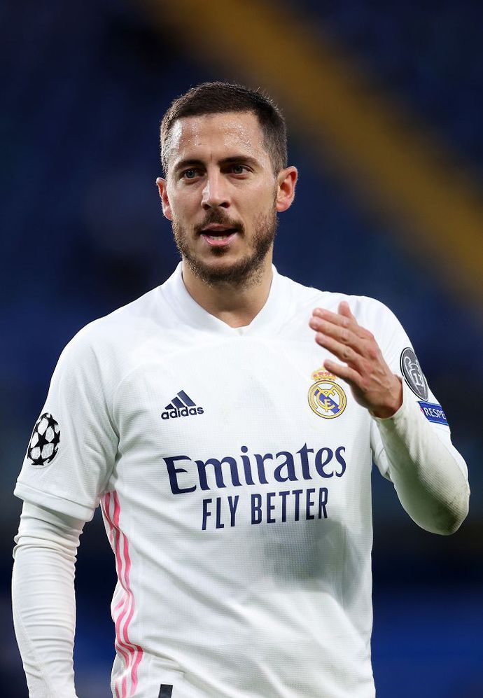 Hazard with Real Madrid