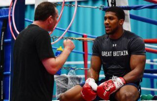 Eddie Hearn provides positive update on Anthony Joshua's search for a new trainer