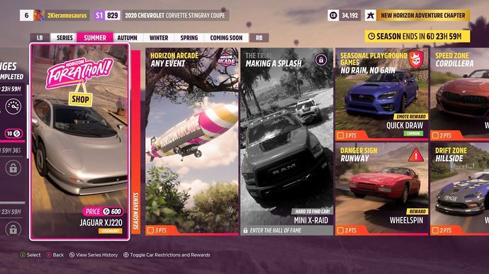 Forza Horizon 5 Series 1 will see players able to unlock lots of cars