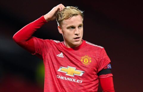 Donny van de Beek will leave Manchester United in January 'if the situation remains the same'