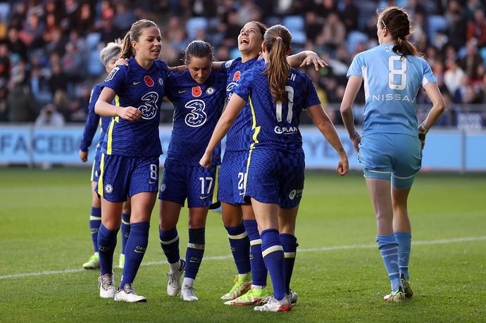 Manchester City lost to Chelsea in the Women's Super League