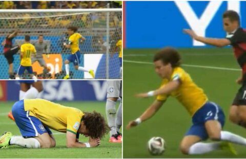 Worst defending ever? David Luiz's showing in Germany 7-1 Brazil is still so bad