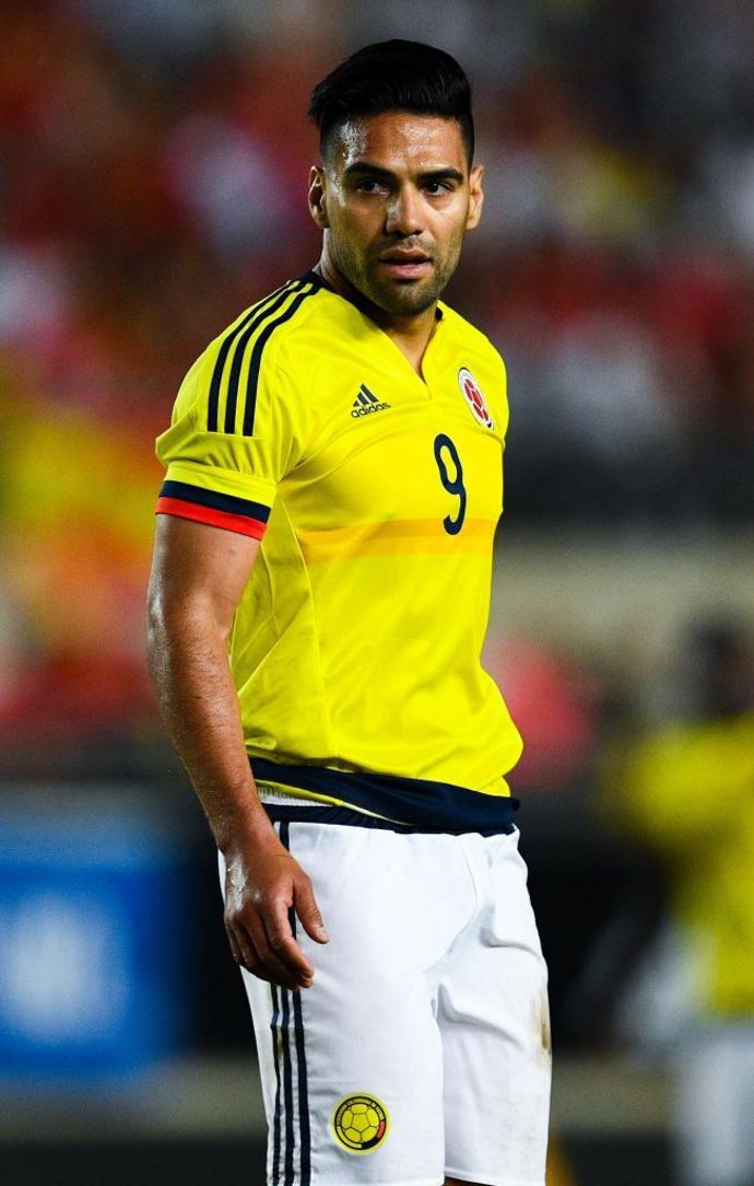 Falcao with Colombia in 2017