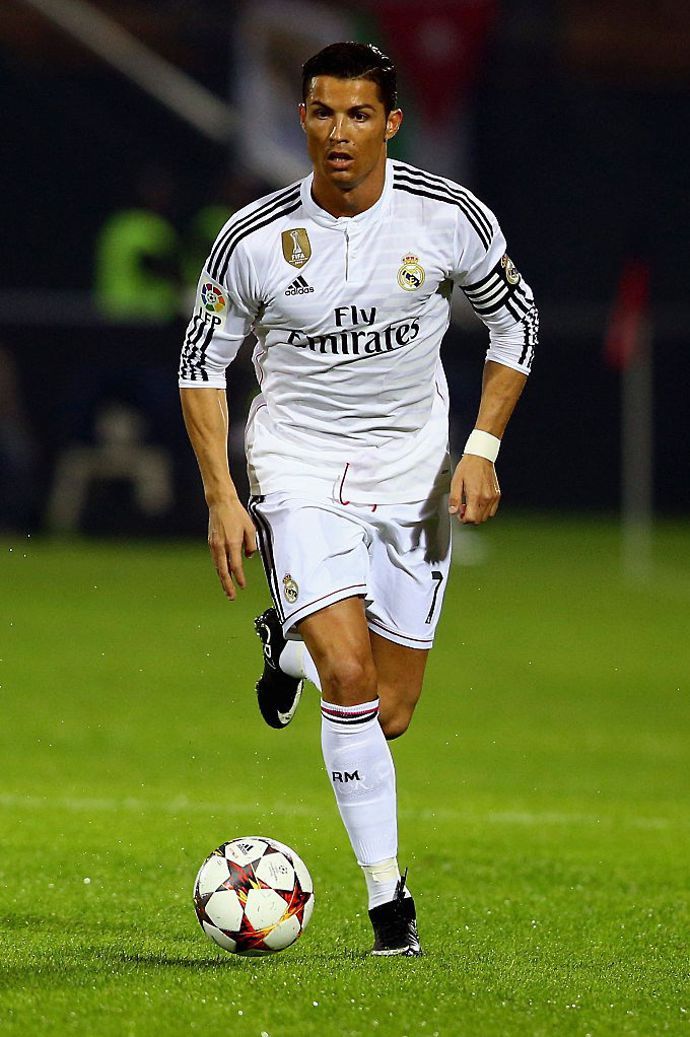 Ronaldo with Real Madrid in 2014