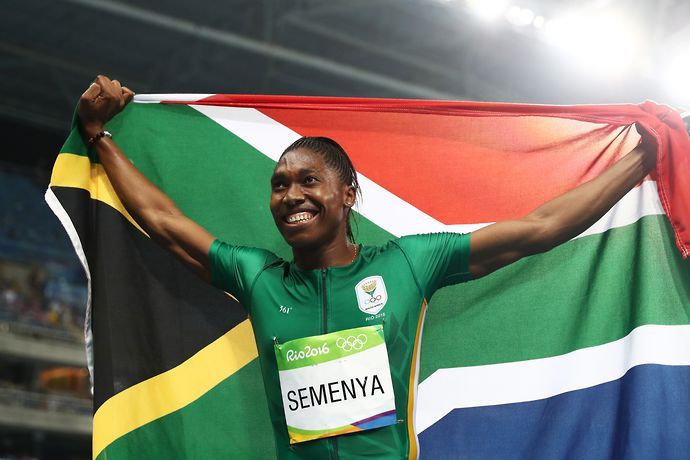 Caster Semenya is a two-time Olympic champion