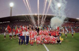 Denmark beat Germany 2-0 in the final of Euro 1992
