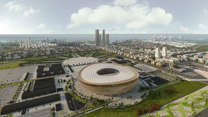 The Lusail Stadium will host the 2022 World Cup Final.