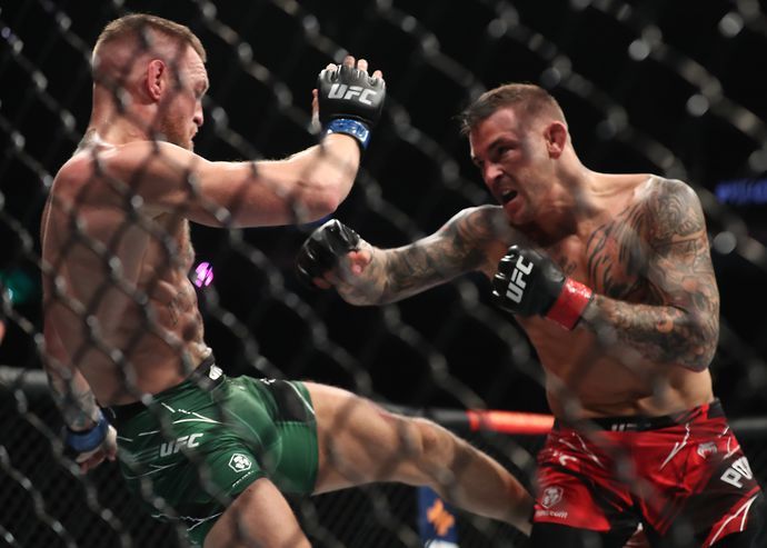 Dustin Poirier knocked out Conor McGregor