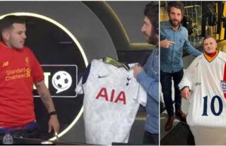 Jack Wilshere: Arsenal man's reaction to being asked to wear Spurs shirt is gold