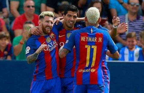Messi, Suarez & Neymar - the best trio ever?