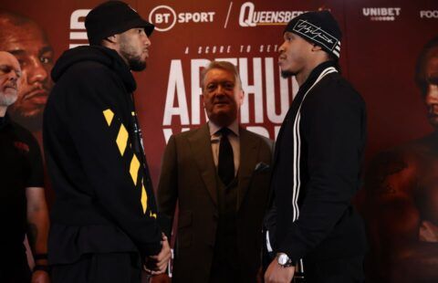Lyndon Arthur will fight Anthony Yarde for the second time.