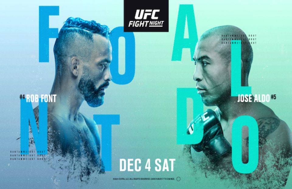 Here's everything you need to know about the UFC Fight Night Vegas 44 fight card