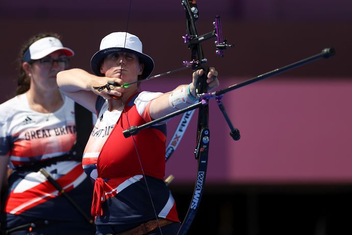 Olympic archer Naomi Folkard spoke about the importance of introducing maternity policy