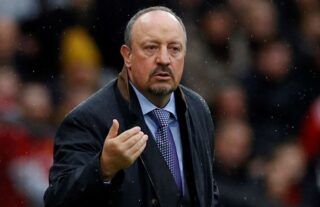 Everton manager Rafael Benitez has trusted Anthony Gordon