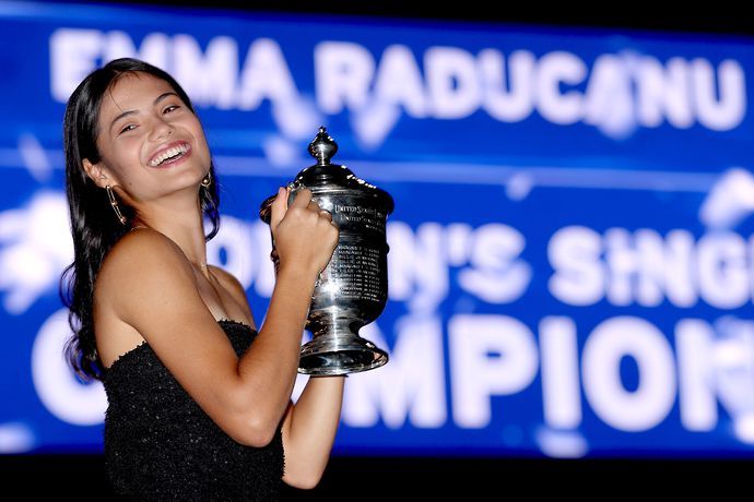 Emma Raducanu was an unexpected winner at the US Open in September