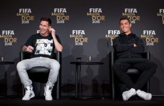Lionel Messi & Cristiano Ronaldo have dominated the Ballon d'Or since 2007