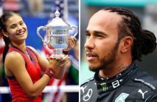 US Open winner Emma Raducanu has described Formula One star Lewis Hamilton as 'such a good role model' and a 'really cool person'