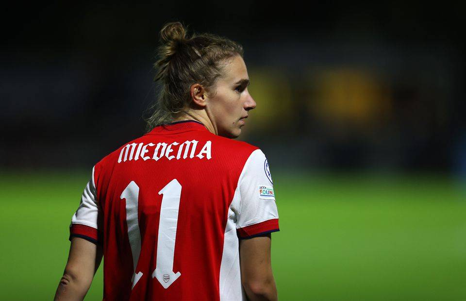 Star striker Vivianne Miedema said it was 'unexpected' to be named BBC Women's Footballer of the Year 2021