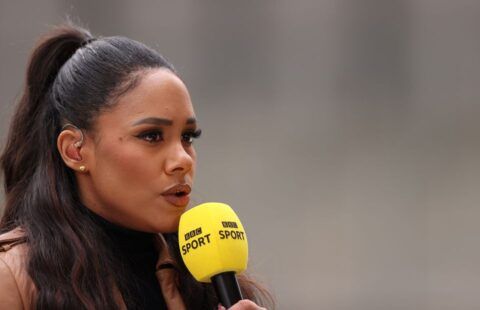 Alex Scott was named the Football Supporters’ Association Pundit of the Year last night, becoming the first woman to receive the accolade