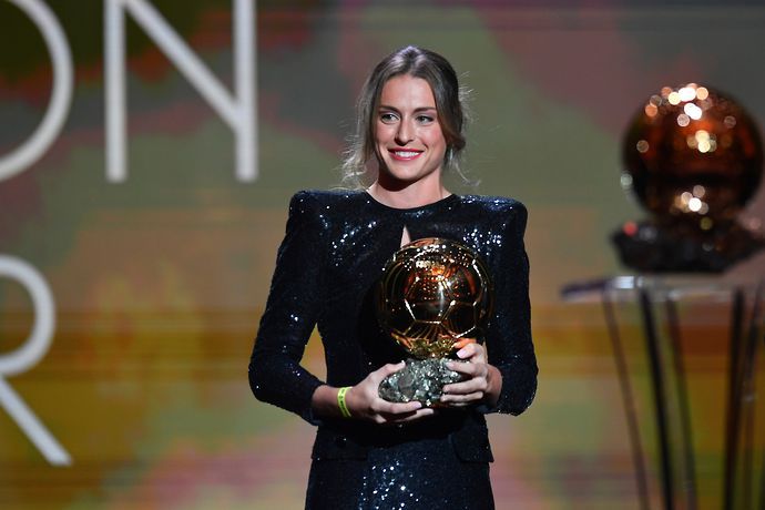 Alexia Putellas was able to attend the Ballon d'Or ceremony