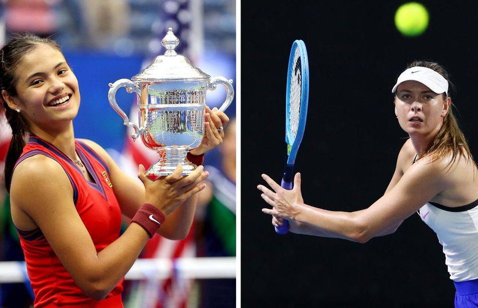 Tennis legend Maria Sharapova has advised US Open winner Emma Raducanu to 'enjoy every single moment' of her new-found success