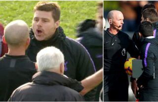 Mauricio Pochettino losing his head with Mike Dean at Burnley is still incredible to watch