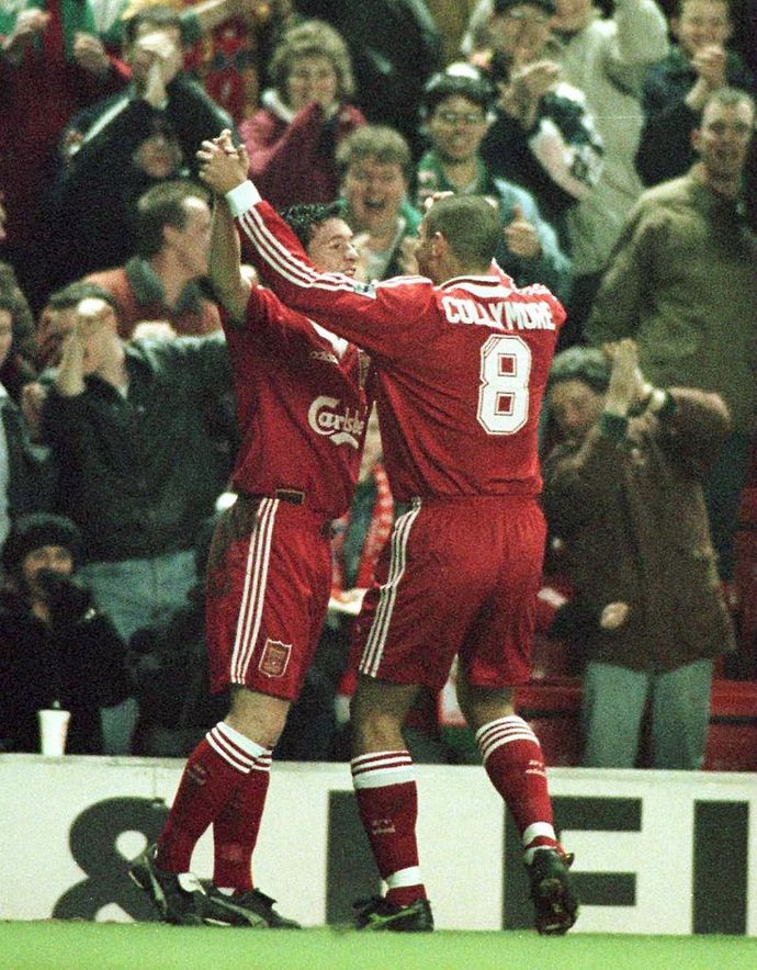 Fowler & Collymore with Liverpool