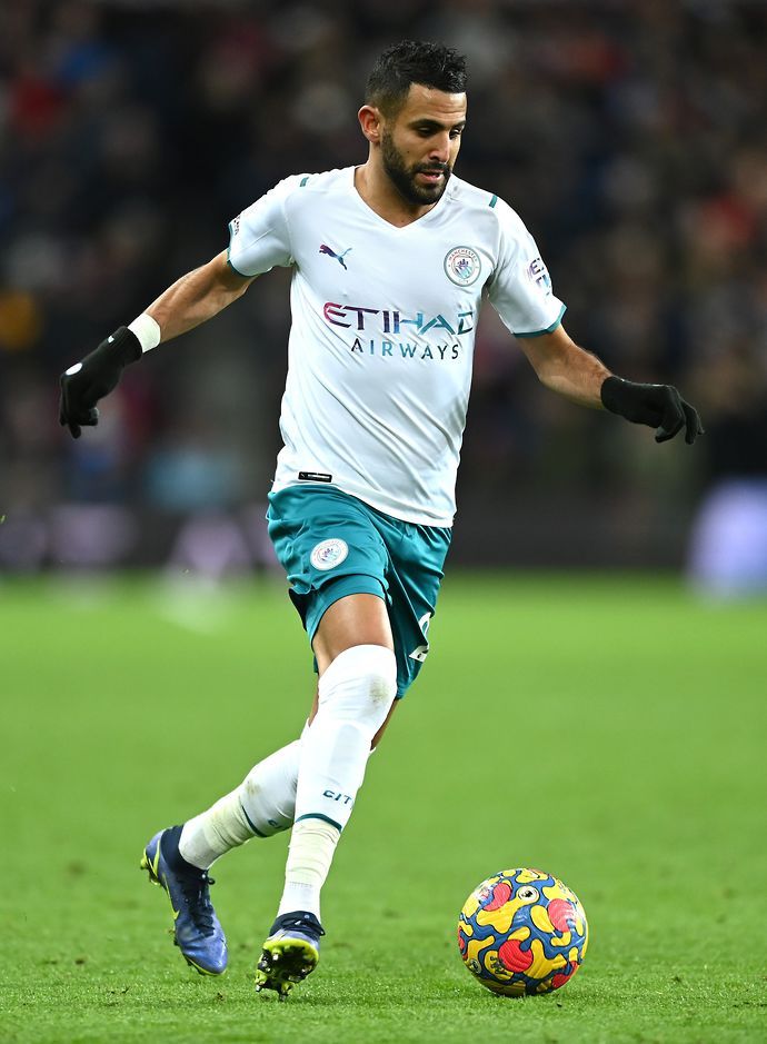 Mahrez started for Man City in their 2-1 victory over Aston Villa on December 1