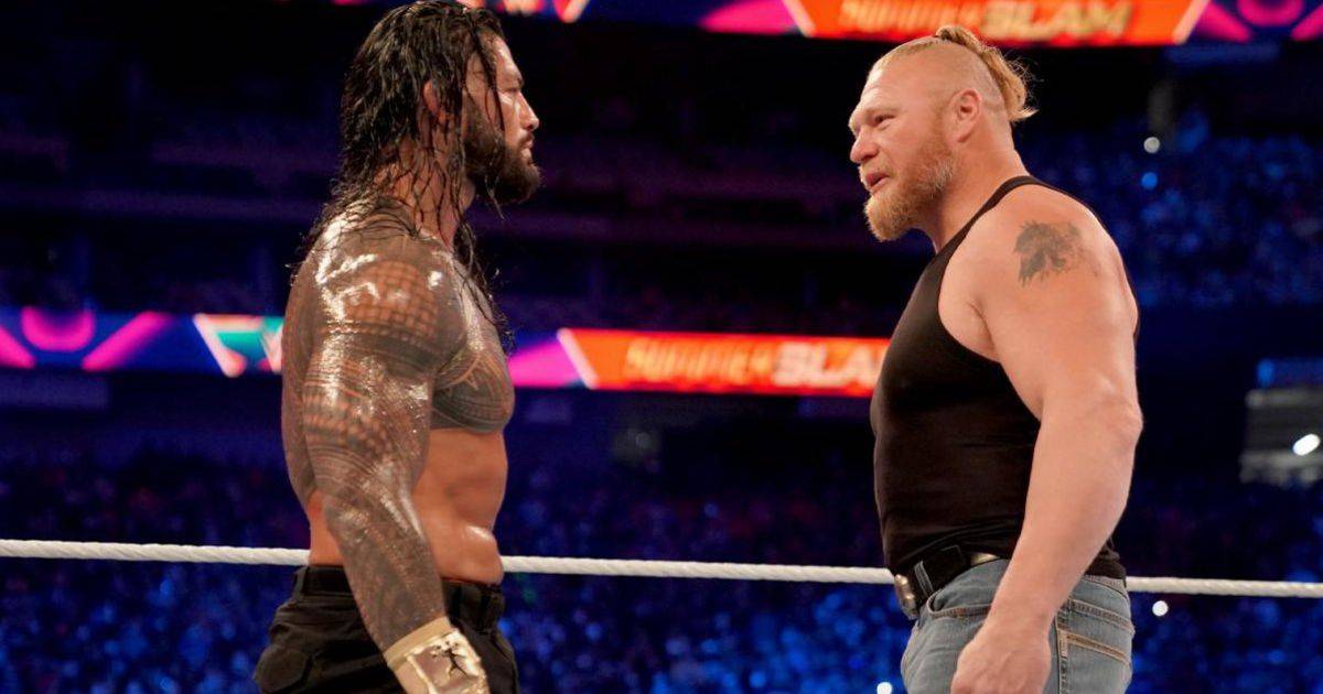 Roman Reigns v Brock Lesnar is set for WWE SummerSlam