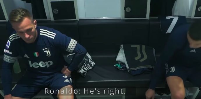 Ronaldo agrees with Bonucci
