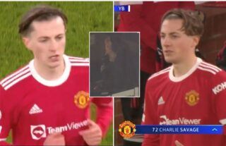 Robbie Savage's commentary when his son, Charlie, made his Man Utd debut was beautiful
