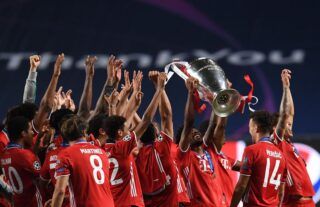 Bayern win 2020 Champions League