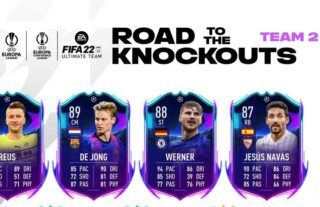 FIFA 22 Road To The Knockouts (RTTK) cards