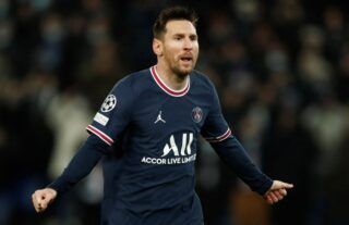 Lionel Messi scored twice in PSG's 4-1 victory vs Club Brugge
