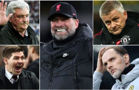 Klopp, Tuchel, Rangnick: All 27 Premier League bosses so far this season ranked
