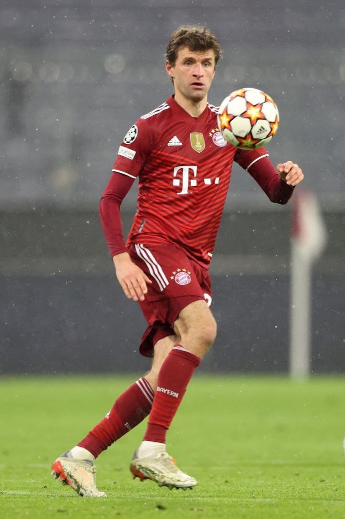 Muller with Bayern