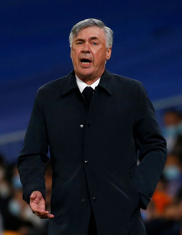 Ancelotti with Real Madrid