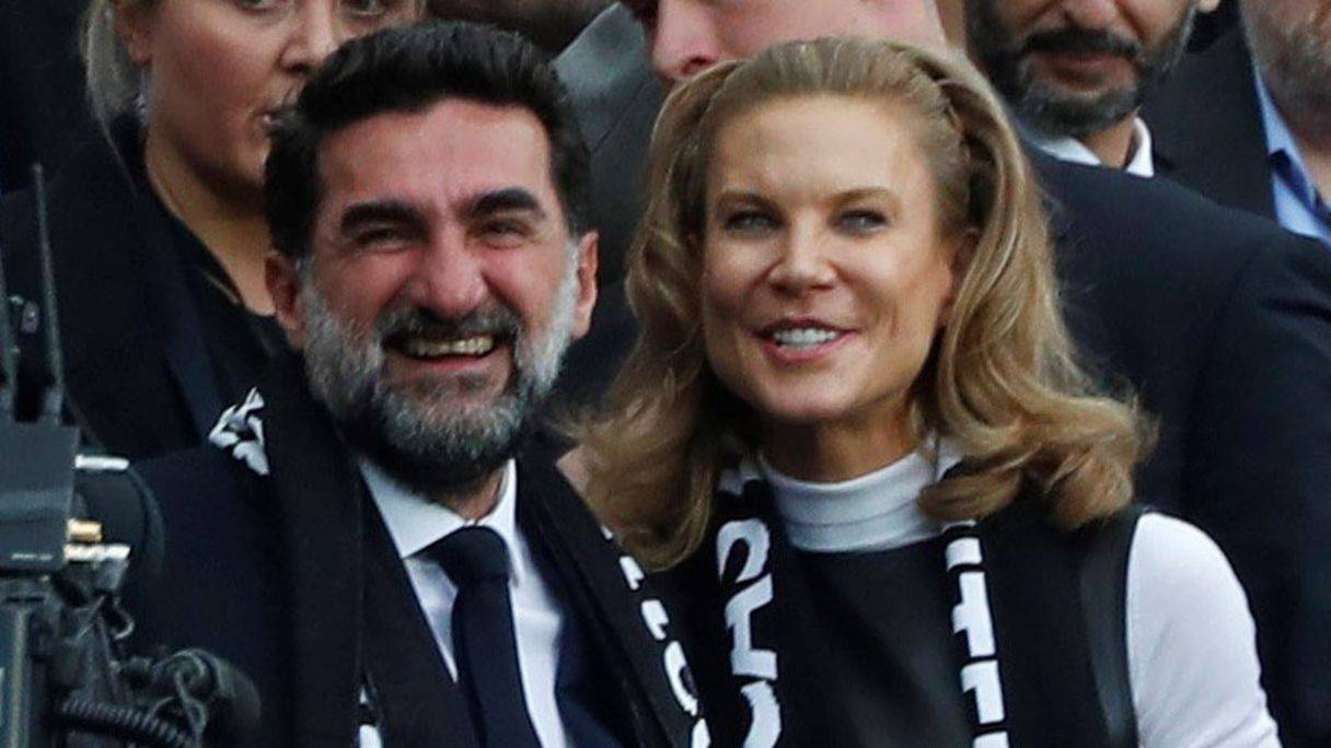 Newcastle United co-owners Mehrdad Ghodoussi and Amanda Staveley