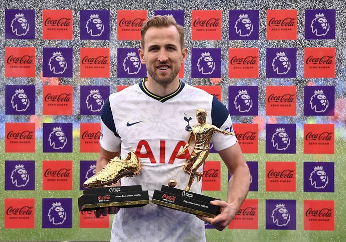 Harry Kane won the Golden Boot award for the 2020/21 campaign