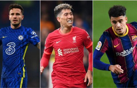Saul Niguez, Roberto Firmino and Philippe Coutinho's values have all dropped