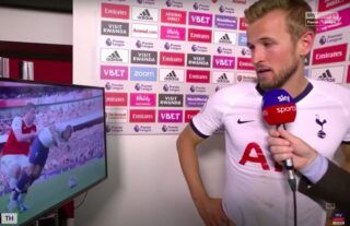 Harry Kane was made to re-watch his vs Arsenal in 2019