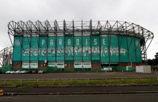 General view of Celtic's home ground