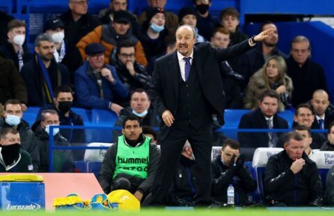 Everton manager Rafael Benitez