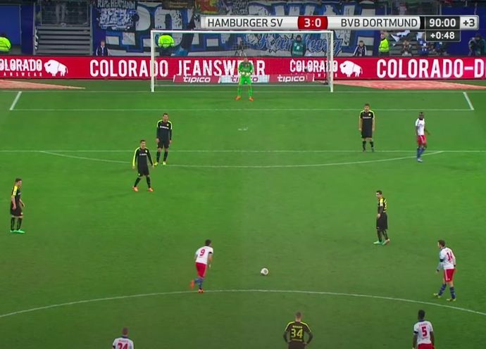 Calhanoglu's free-kick vs Dortmund